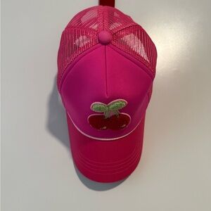 Steve Madden Fuchsia Mesh Cap